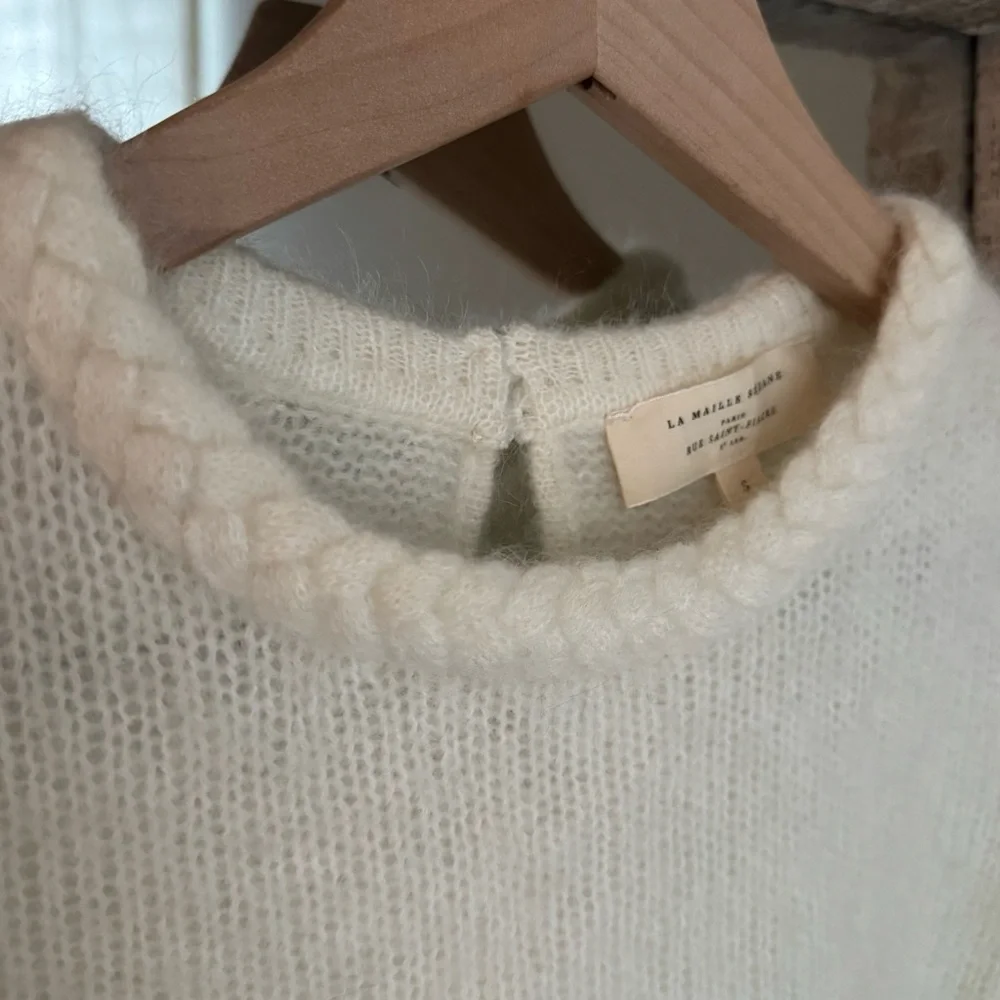 Sezane Annita Jumper in Ecru - Picture 4 of 7